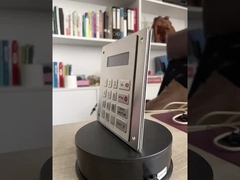 কম শক্তির স্টেইনলেস স্টীল 304 প্রদর্শন স্ক্রিন ধাতু কীবোর্ড সহ