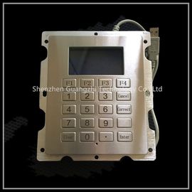 Stainless Steel Usb Numeric Keypad With Display , Digital Keyboard With Display