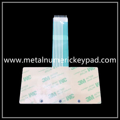PET Metal Pot Film Membrane 2.0mm Industrial Numeric Keypad