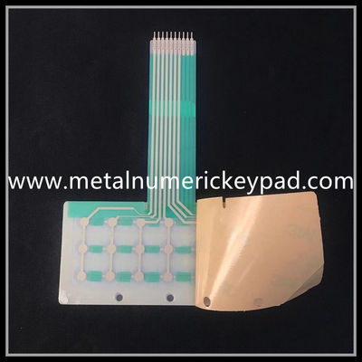 PET Metal Pot Film Membrane 2.0mm Industrial Numeric Keypad