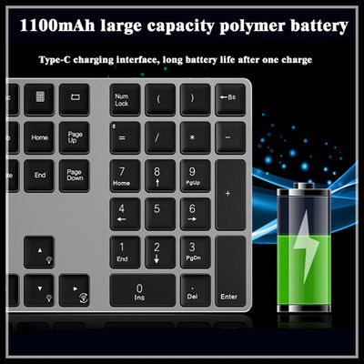Wireless Bluetooth 3.0 Pin Code Keypad Numeric Keyboard With 7 Backlight